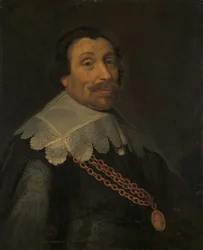 Portret van Maerten Harpertsz Tromp (1597-1653)