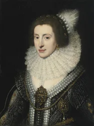 Elizabeth Stuart 1596-1662, Koningin van Bohemen, ca. 1642