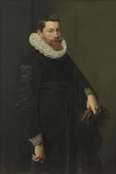 Portret van een heer