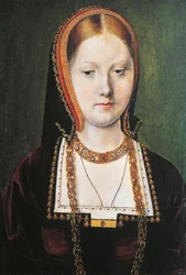 Portret van Catherine van Aragon, Koningin van Engeland