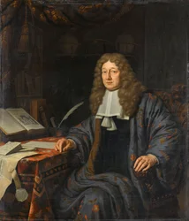 Portret van Johannes Hudde (1628-1704), Burgemeester van Amsterdam