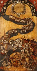 De verovering van Mexico, paneel XVIII, ca. 1696-1715