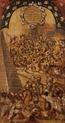 De verovering van Mexico, Paneel XVI, c.1696-1715