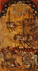 De verovering van Mexico, Paneel XXIV