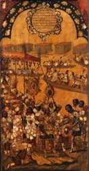De Verovering van Mexico, Paneel X, c.1696-1715