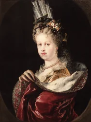 Portret van Koningin María Luisa Gabriela de Saboya