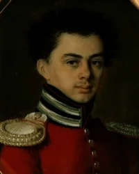 Portret van Nikolai Shepelev (geb. 1798)