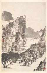 Landschap naar Mi Fu