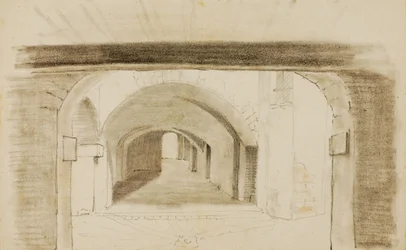 Ingang tot de gevangenis van Tasso, Ferrara