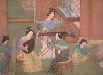 Chinese luit, maangitaar en tafelsiter