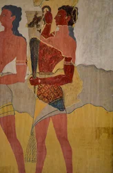 Reconstructie van de processie fresco