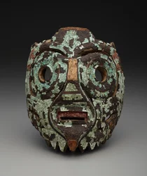 Masker, mogelijk van Tlaloc, ca. 1350-1521