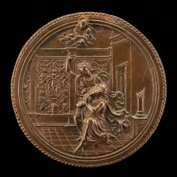 Augustus en de Tiburtijnse Sibylle, eind 15e - begin 16e eeuw