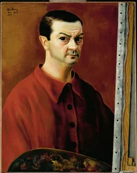 Moise Kisling, zelfportret (olieverf op doek)