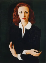 Portret van Sylvia Mann