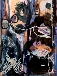 Vloeiende abstracte vormen