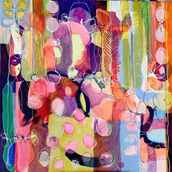 Levendige abstracte vormen