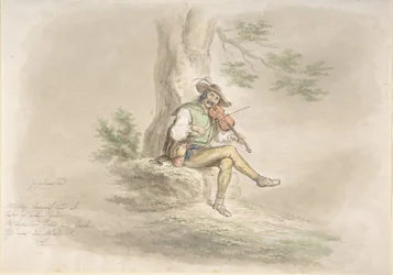 Zigeunerviolist, 1858