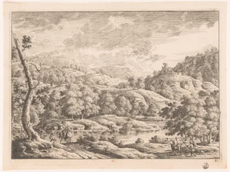 Landschap met herder