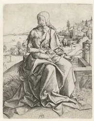Madonna bij een bron