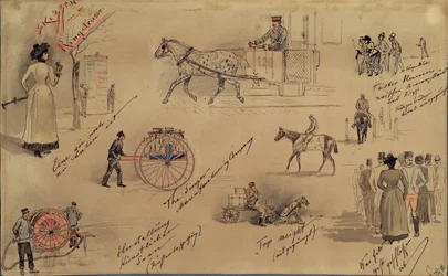 Weense typen 1883 (schetsen van de Ringstraße)