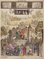 De gelaarsde kat (Münchener Bilderbogen nr. 48)