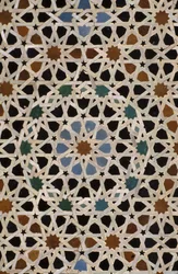 Bou Inania Madrasa, zellij tegelwerk