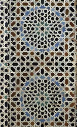 Bou Inania Madrasa, zellij tegelwerk, 14e eeuw