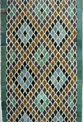 Bou Inania Madrasa, zellij tegelwerk, 14e eeuw