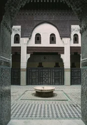Madrasa Bou Inania, binnenplaats