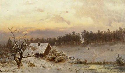 Zonsondergang over Hegdehaugen