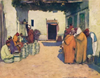 Een Binnenplaats, 1903