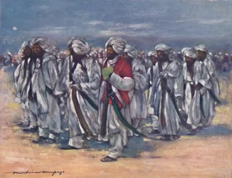 Baluch Chiefs op Durbar Day, 1903