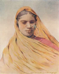 Een inheemse bruid, 1905