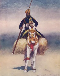 Een bediende uit Alwar, 1903