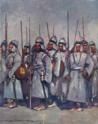 Soldaten van Kishengarh, 1903