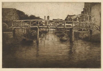 Een Oude Brug, Venetië
