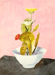 Kom met Bloemen, 1918