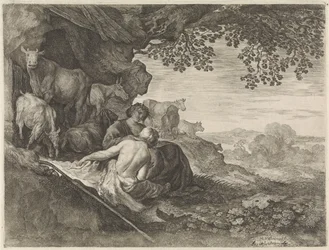 Herder en herderin