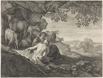 Herder en herderin