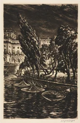 Winderige nacht, Stockholm