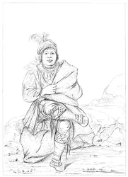 Inheemse Amerikaan, Noordwestelijke grens, 1841