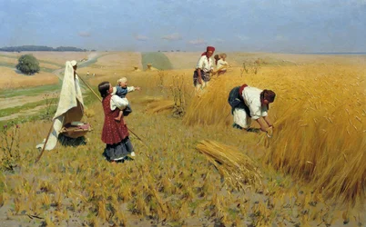 Oogst in Oekraïne, 1886