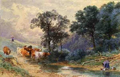 Bij de stroom