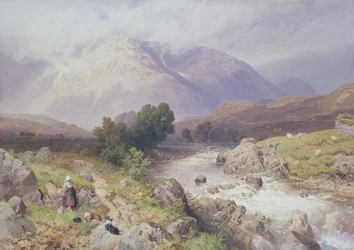Hooglandscène bij Dalmally, Argyll