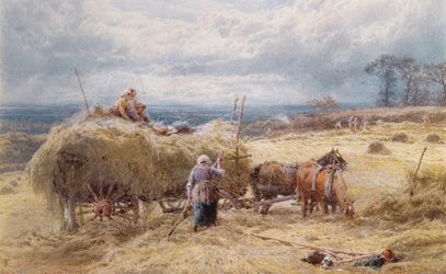 De hooiwagen