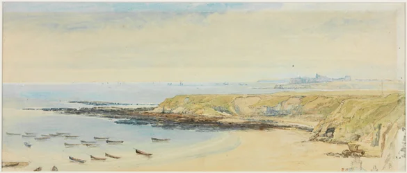 Tynemouth vanuit Cullercoats