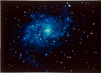 Spiraalvormig sterrenstelsel in het sterrenbeeld Driehoek