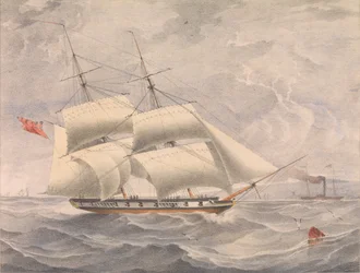 De brik-sloep HMS 