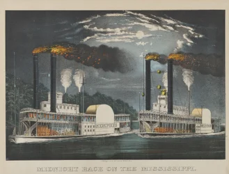 Middernachtrace op de Mississippi
